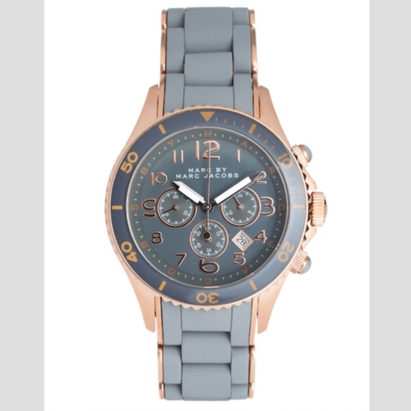 Marc Jacobs Accessories - RARE! Marc Jacobs Rock Chronograph Watch ROSE GOLD